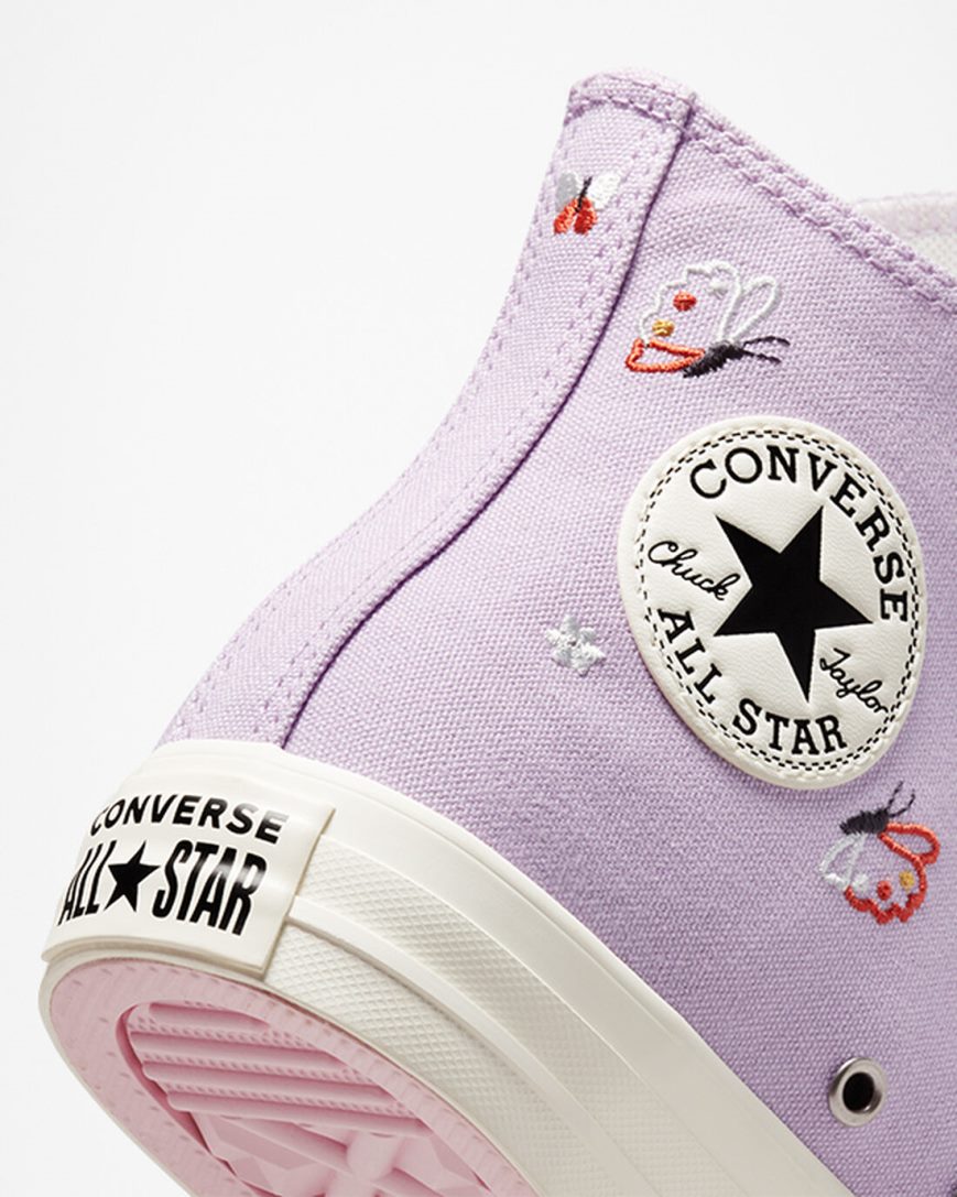 Tenisky Vysoke Converse Chuck Taylor All Star Butterfly Wings Damske Nachový Čierne | SK BZQFK5